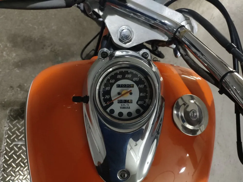 Yamaha Drag Star 1996, оранжевый, фото 5