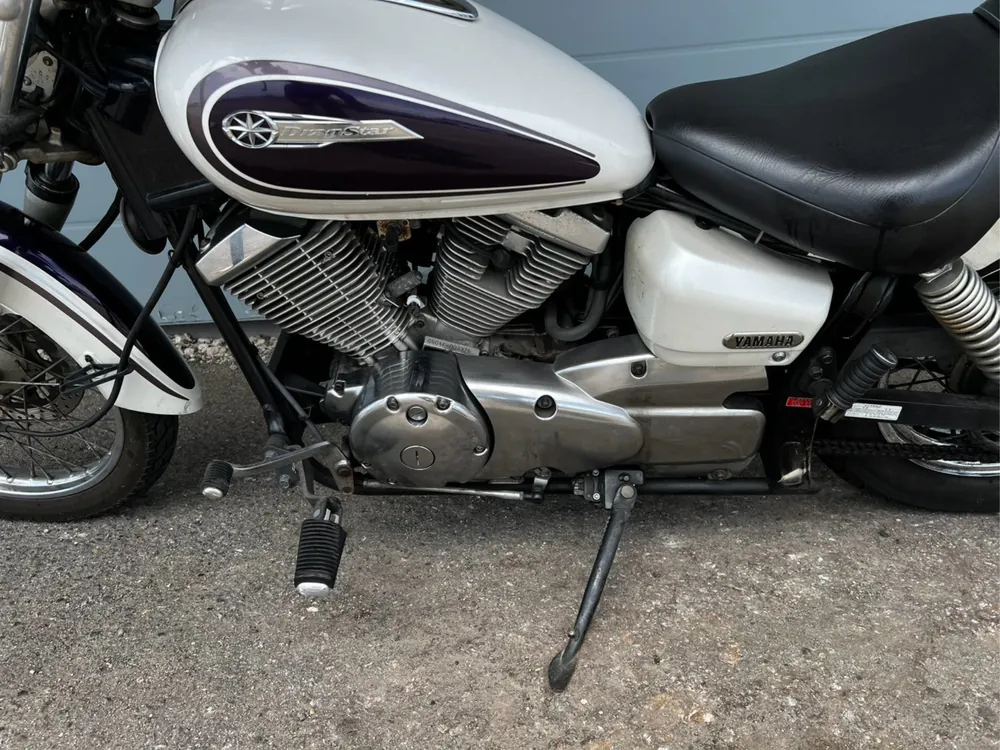 Yamaha Dragstar 250, white / purple, фото 11