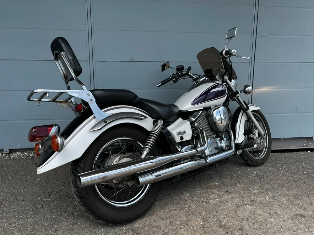 Yamaha Dragstar 250, white / purple, фото 3