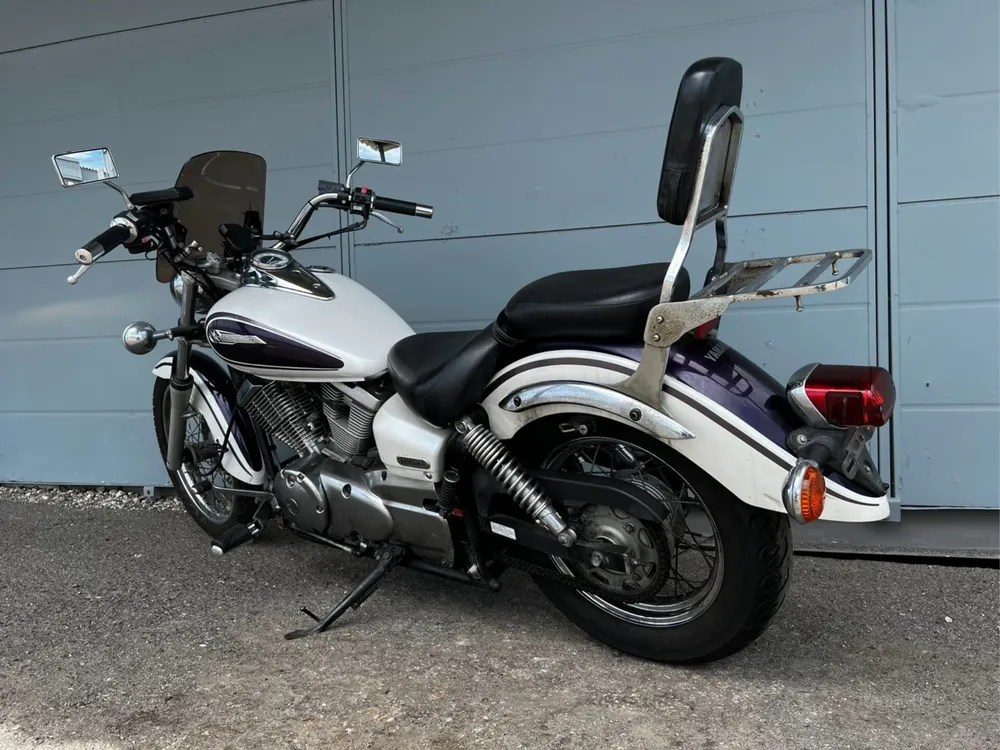 Yamaha Dragstar 250, white / purple, фото 4