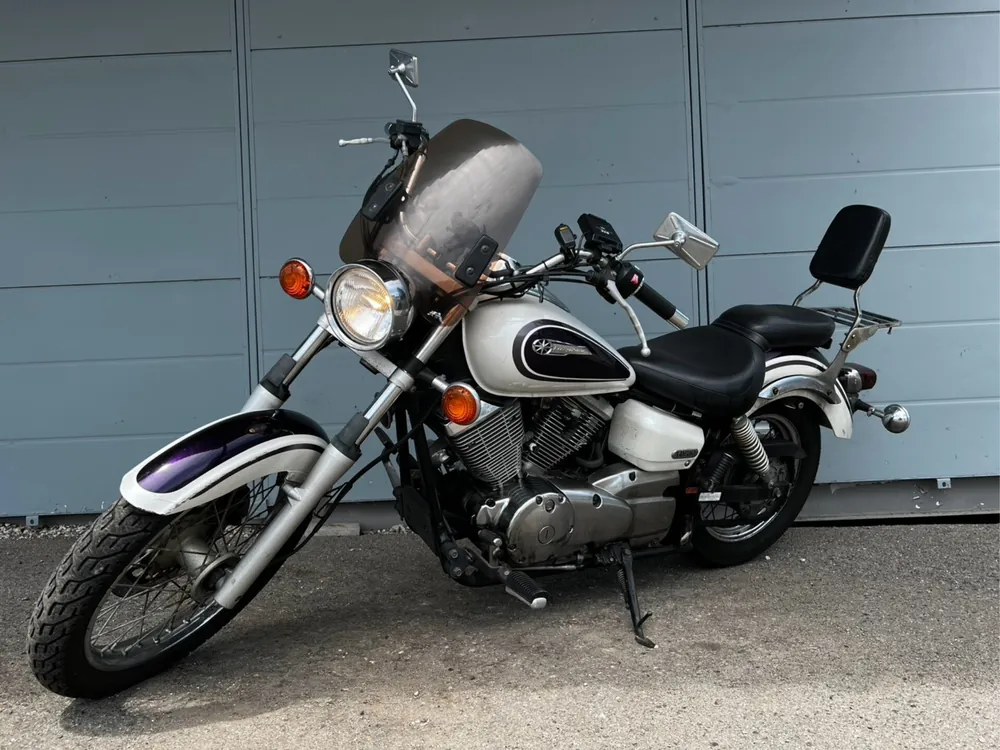 Yamaha Dragstar 250, white / purple, фото 6