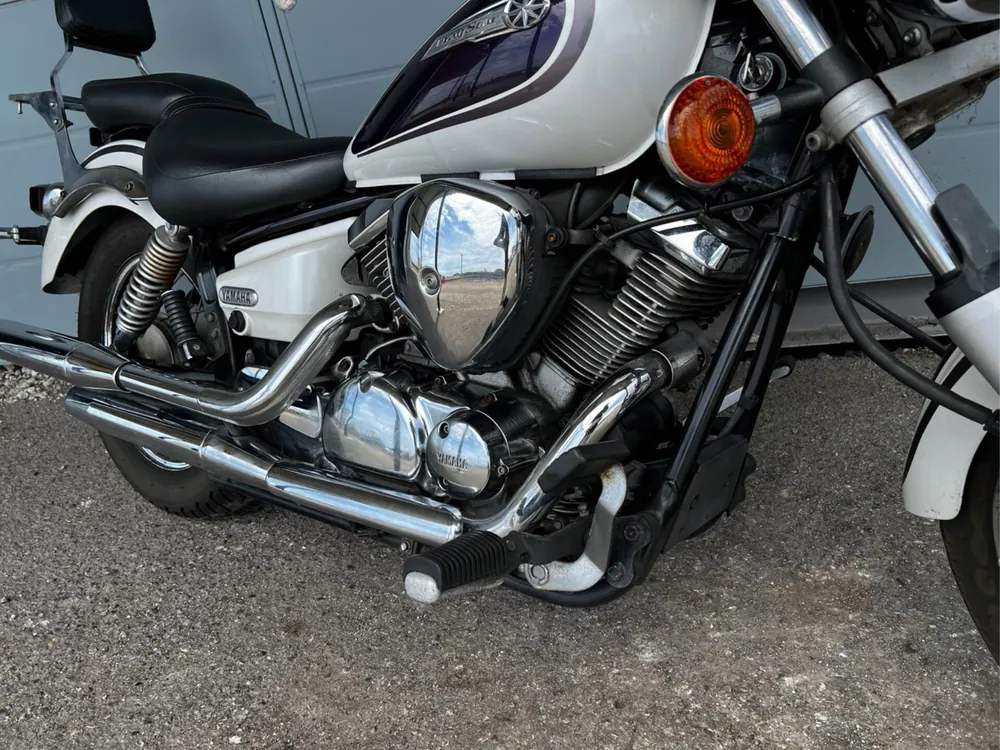 Yamaha Dragstar 250, white / purple, фото 10