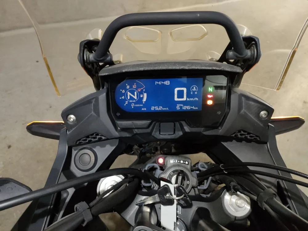 Honda CB400X 2019, чёрный, фото 5