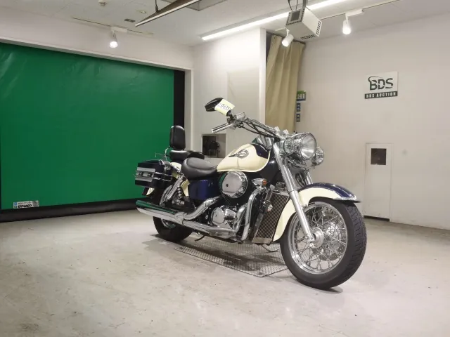 Honda Shadow 400 1999, белый, navy blue, фото 3