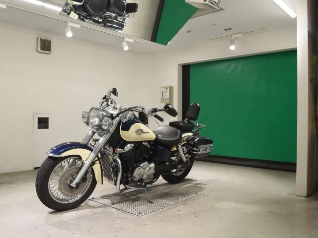 Honda Shadow 400 1999, белый, navy blue, фото 4