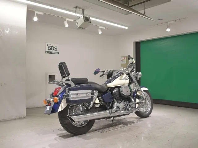 Honda Shadow 400 1999, белый, navy blue, фото 5