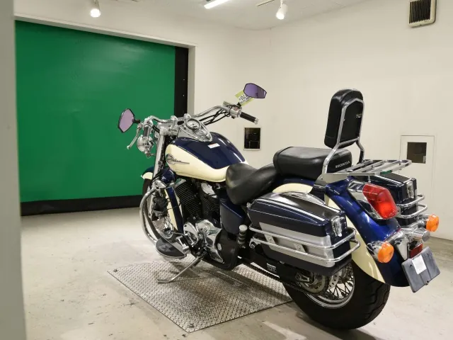 Honda Shadow 400 1999, белый, navy blue, фото 6