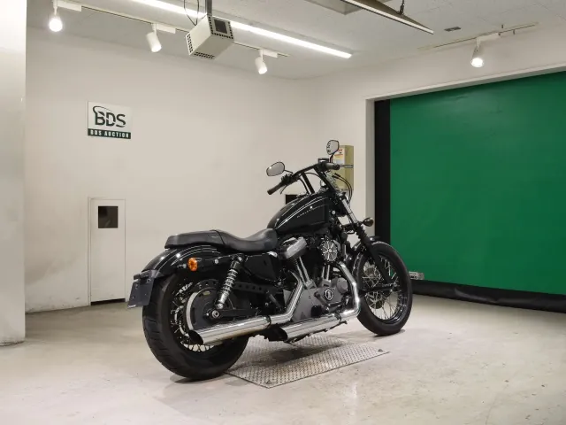 Harley-Davidson XL1200N 2009, чёрный, фото 5