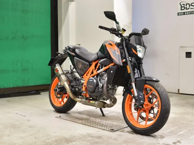 KTM 690 DUKE R 2017, black | orange, фото 3