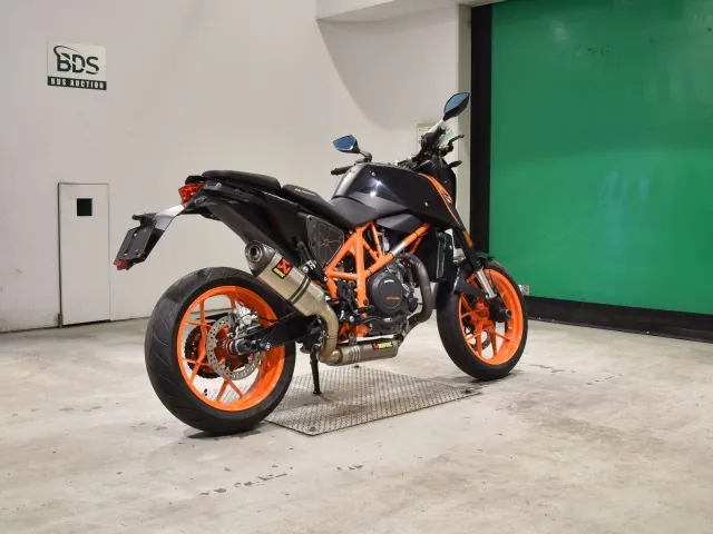 KTM 690 DUKE R 2017, black | orange, фото 5