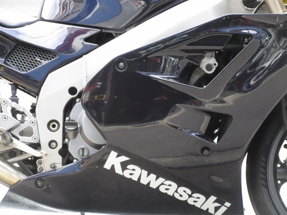 Kawasaki ZXR400 1996, фиолетовый, фото 4