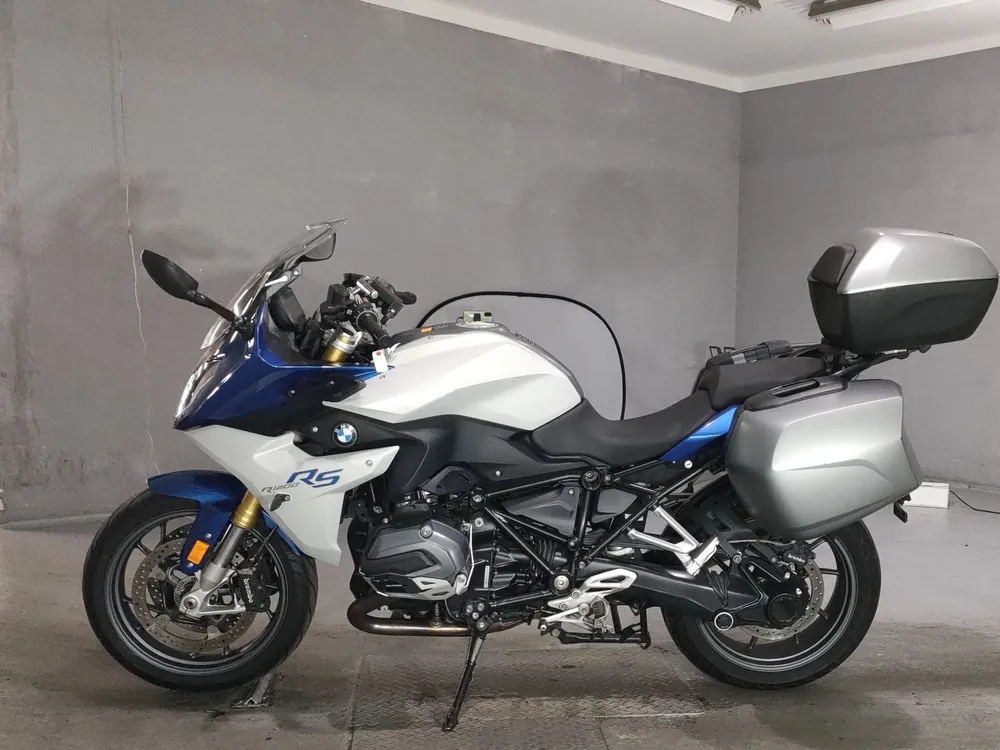 BMW R1200Rs 2017, white / blue, фото 2