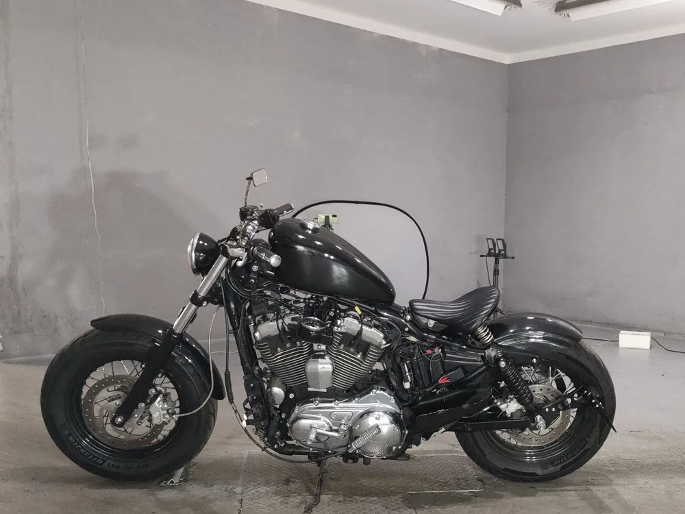 Harley-Davidson XL1200C 2014, чёрный, фото 2