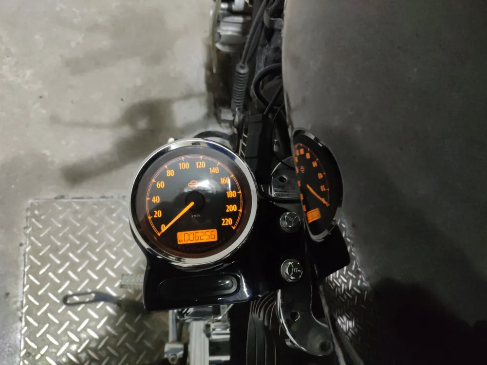 Harley-Davidson XL1200C 2014, чёрный, фото 5