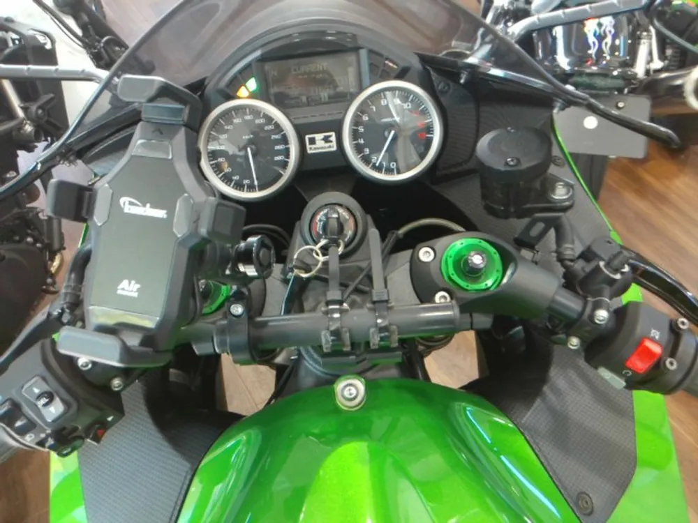 Kawasaki Zx-14R 2017, black/green, фото 3