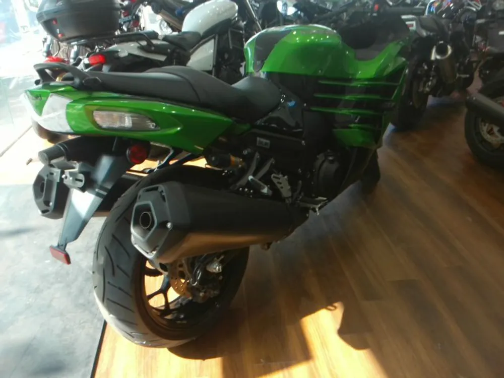 Kawasaki Zx-14R 2017, black/green, фото 4