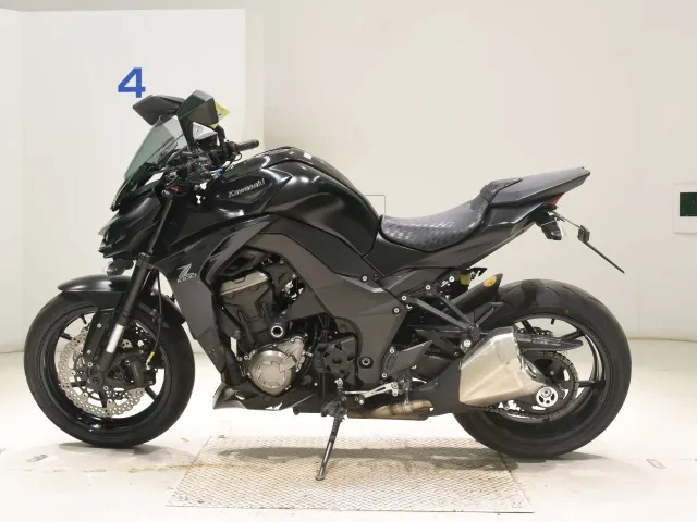 Kawasaki Z1000-5 2014, чёрный, фото 2