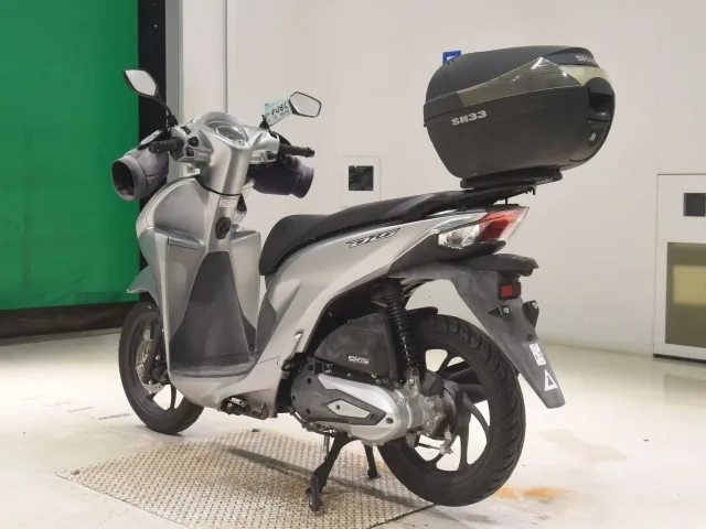 Honda Dio110-3 Basic, серебристый, фото 6