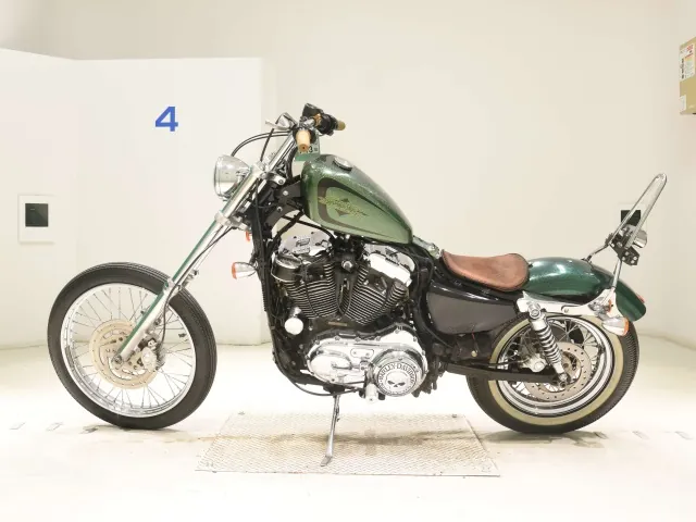 Harley-Davidson XL1200V 2013, зелёный, фото 2