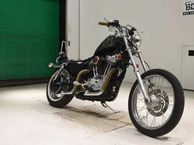 Harley-Davidson XL1200V 2013, зелёный, фото 3