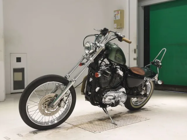 Harley-Davidson XL1200V 2013, зелёный, фото 4