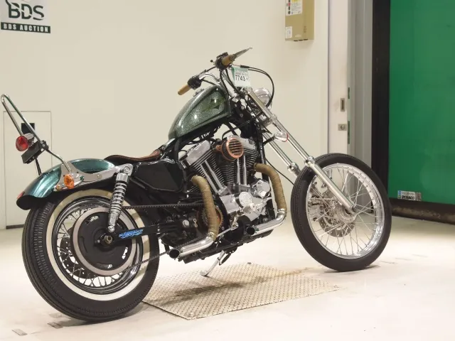 Harley-Davidson XL1200V 2013, зелёный, фото 5