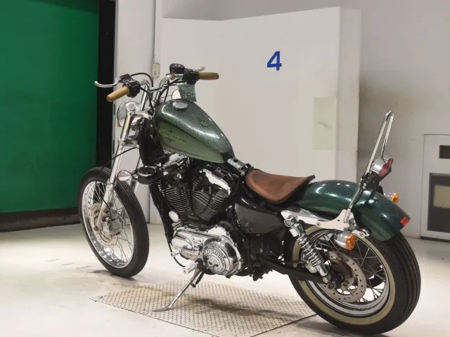 Harley-Davidson XL1200V 2013, зелёный, фото 6