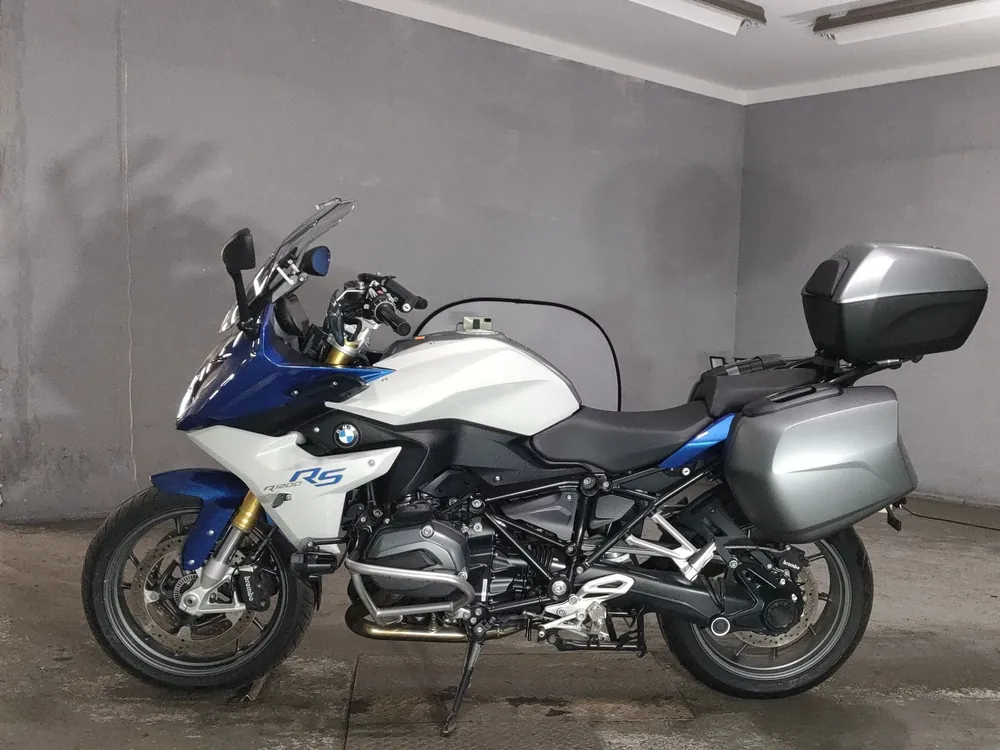 BMW R1200Rs 2015, white / blue, фото 2