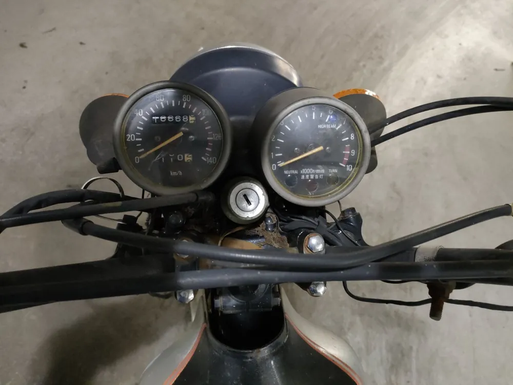 Yamaha XT250, серый, фото 5