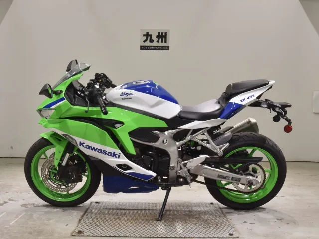 Kawasaki ZX-4R SE 2023, white | green, фото 2