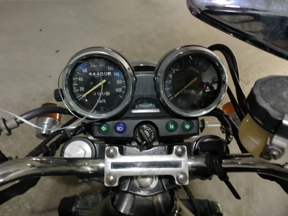 Kawasaki ZRX400-II 1994, чёрный, фото 5