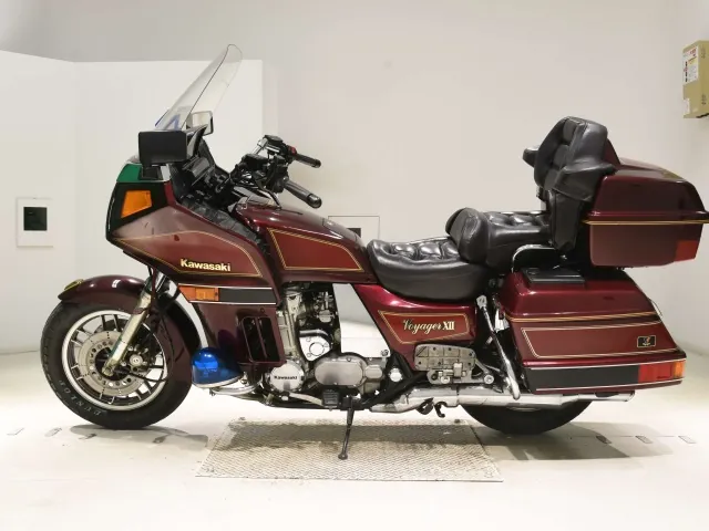 Kawasaki Voyager 1200 1986, бордовый, фото 2