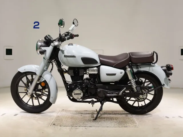 Honda GB350C 2024, light blue, фото 2
