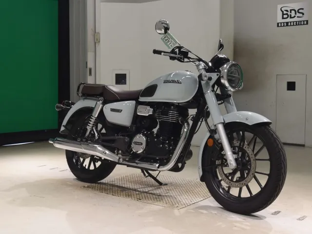Honda GB350C 2024, light blue, фото 3