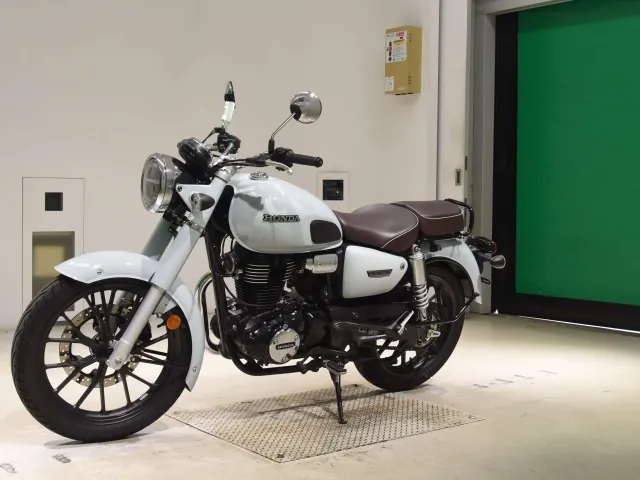 Honda GB350C 2024, light blue, фото 4