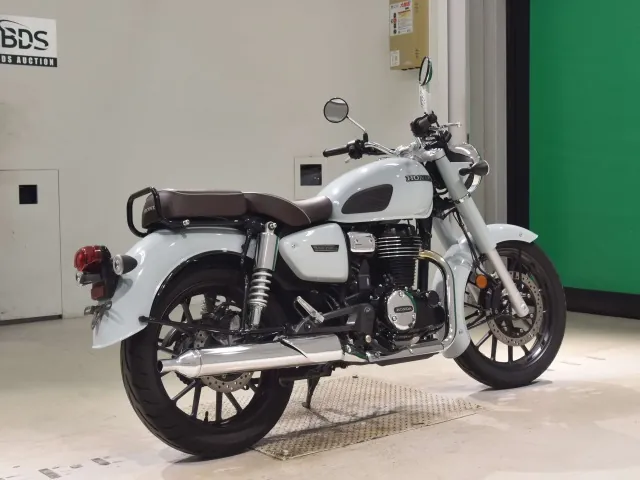 Honda GB350C 2024, light blue, фото 5
