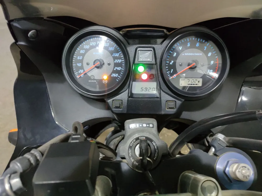 Honda CB1300 2011, black / gold, фото 5