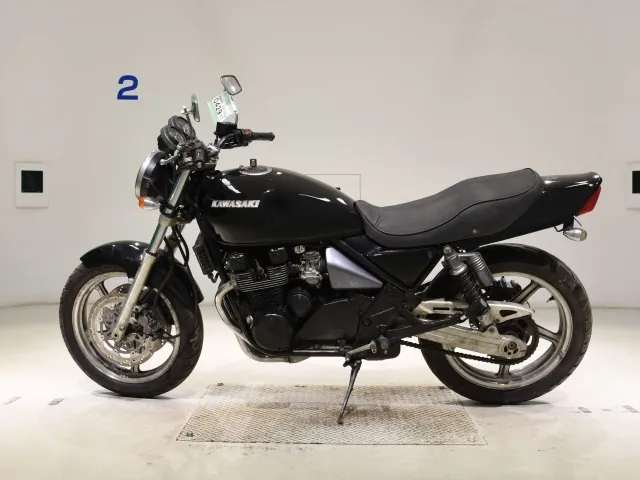 Kawasaki Zephyr 400 1993, чёрный, фото 2
