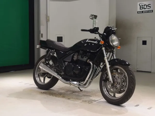 Kawasaki Zephyr 400 1993, чёрный, фото 3