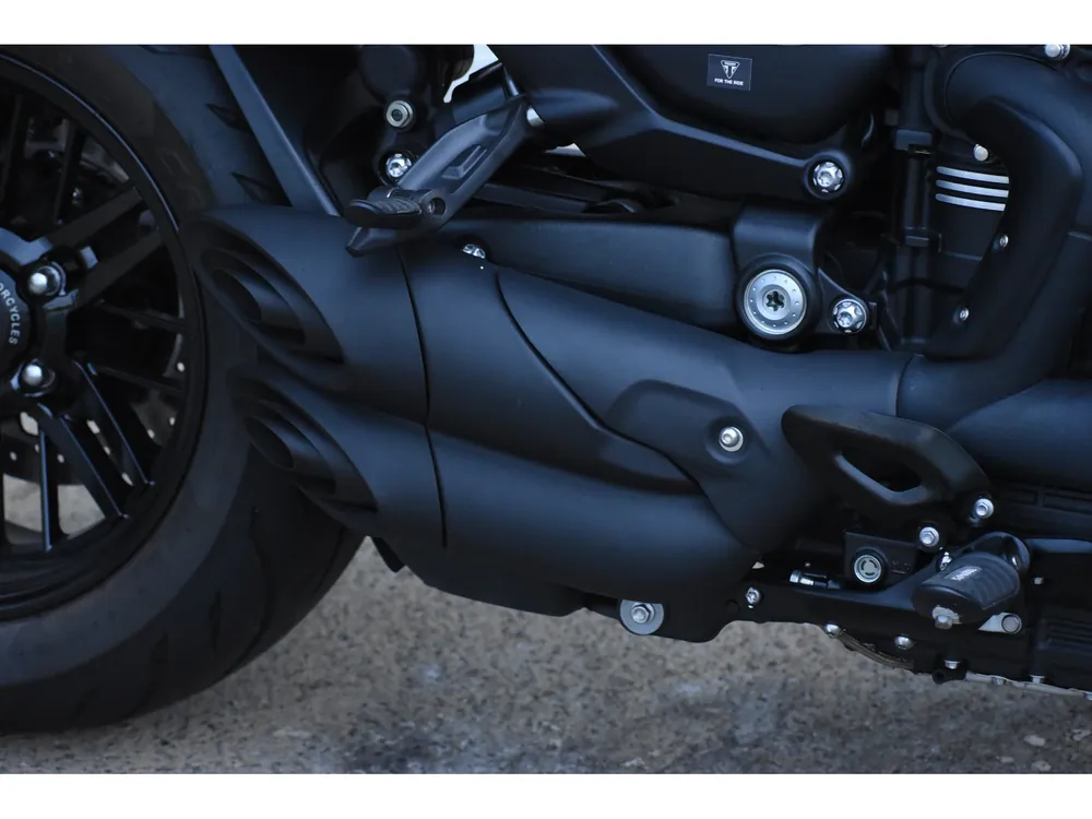 Triumph ROCKET 3R 2022, чёрный, фото 14