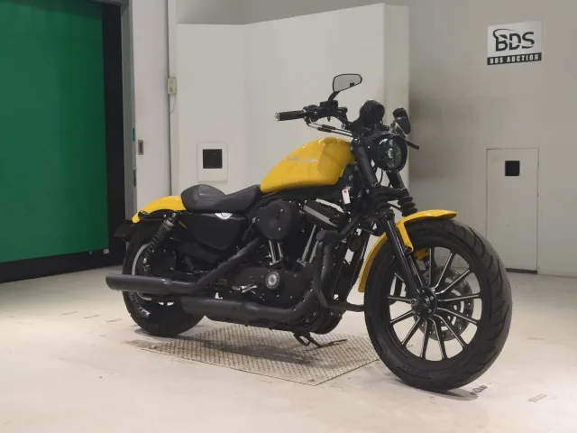 Harley-Davidson XL883N 2009, жёлтый, фото 3