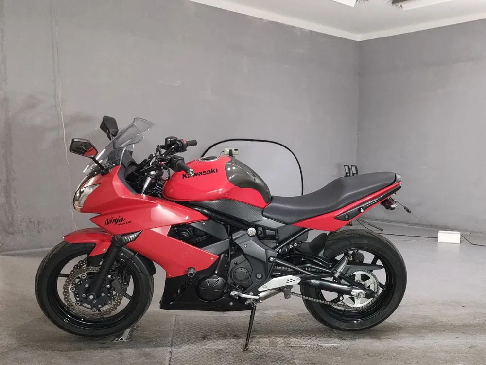 Kawasaki Ninja 400R 2012, красный, фото 2