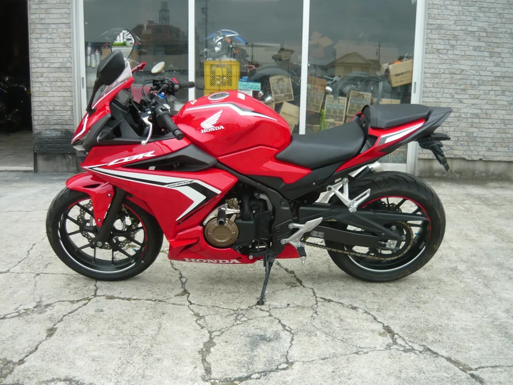 Honda CB400X 2020, red/white, фото 2