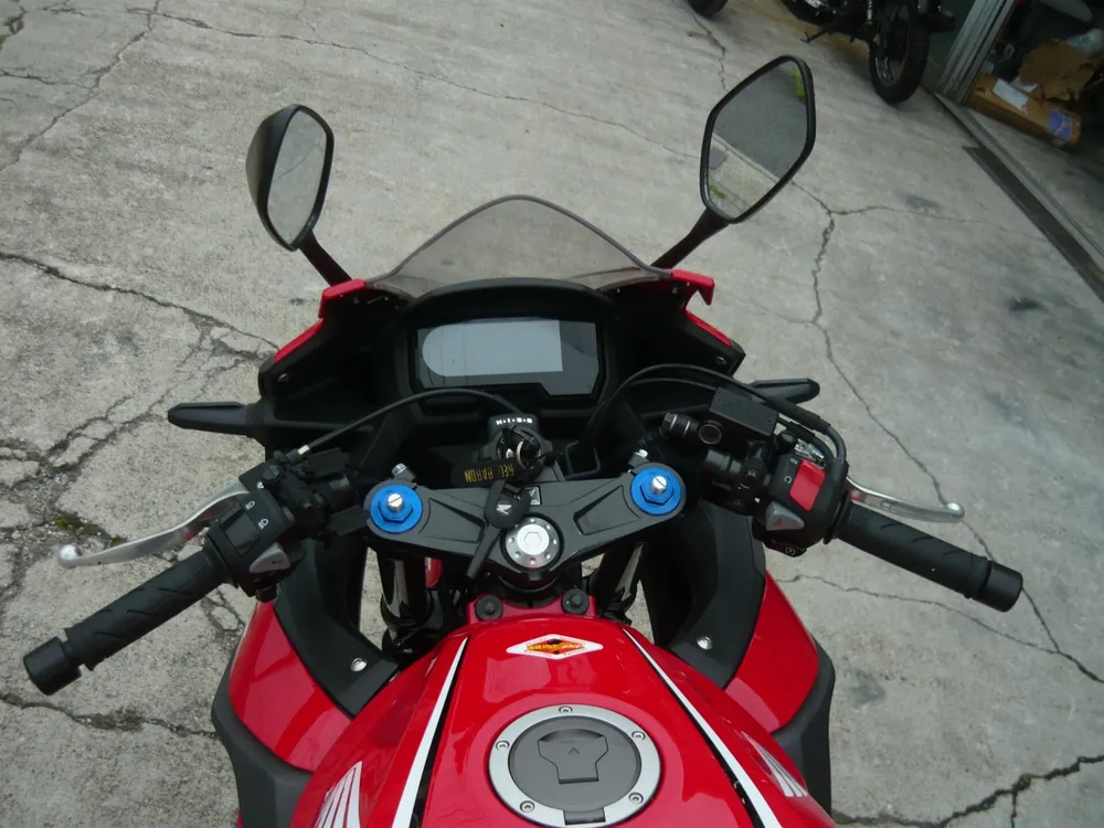 Honda CB400X 2020, red/white, фото 3