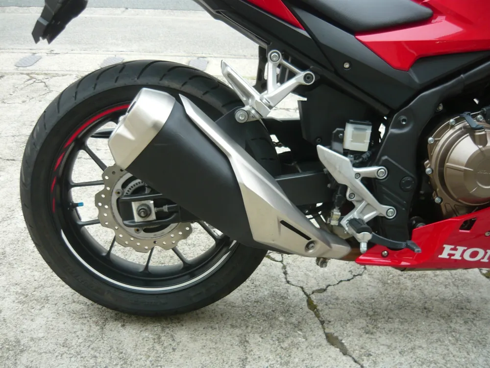 Honda CB400X 2020, red/white, фото 4
