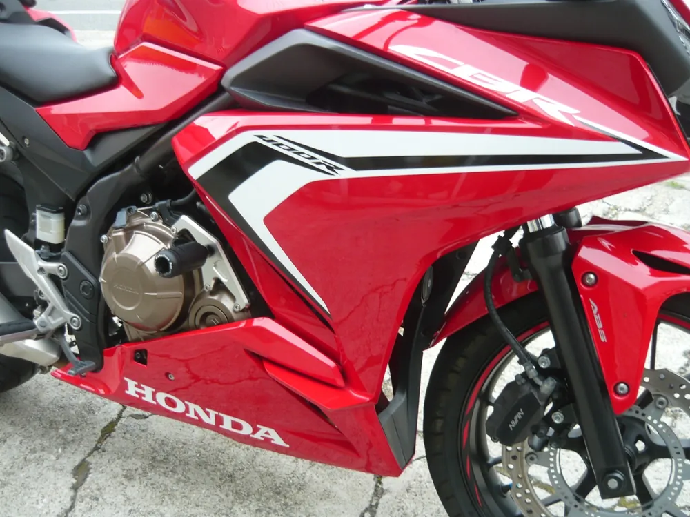 Honda CB400X 2020, red/white, фото 5