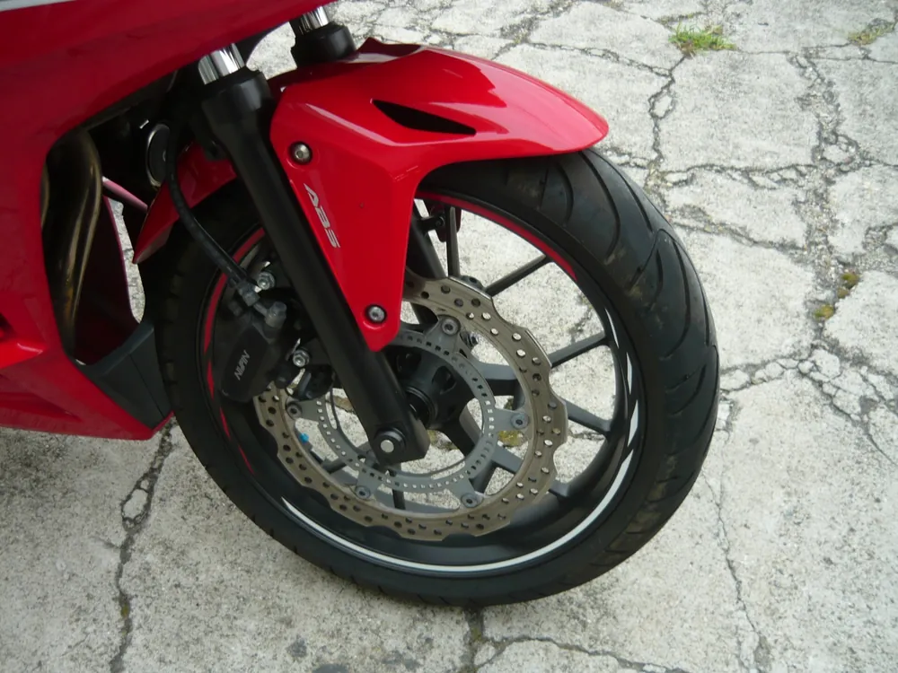 Honda CB400X 2020, red/white, фото 6