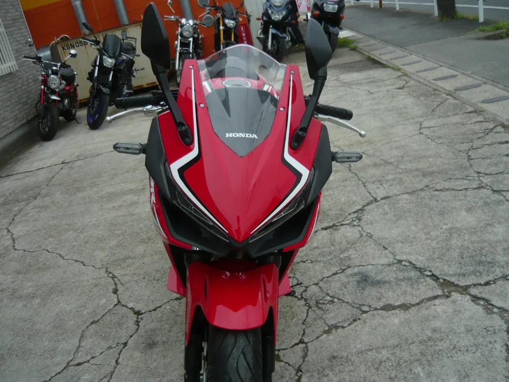 Honda CB400X 2020, red/white, фото 7
