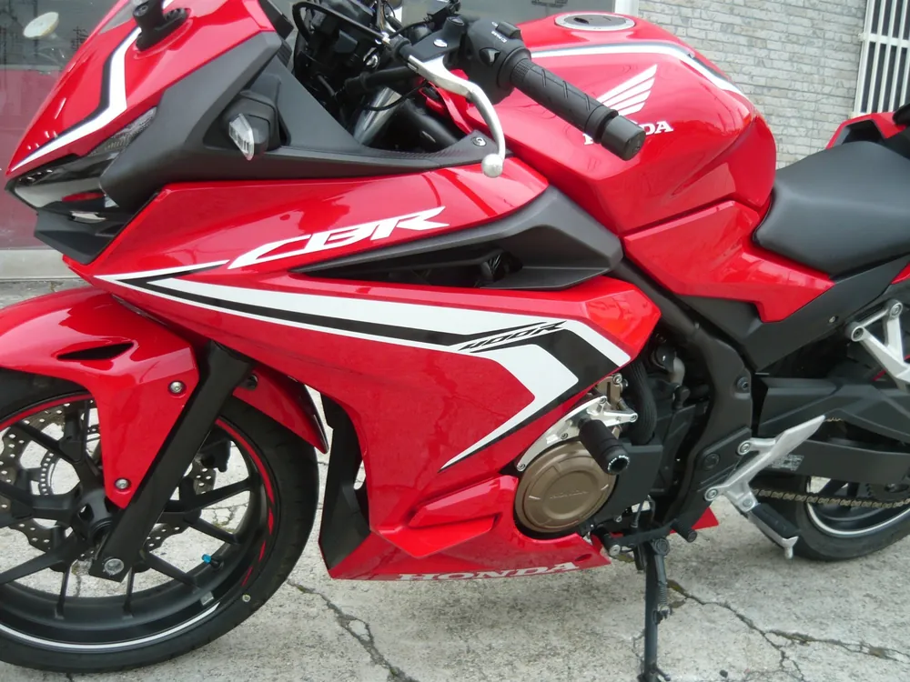 Honda CB400X 2020, red/white, фото 8