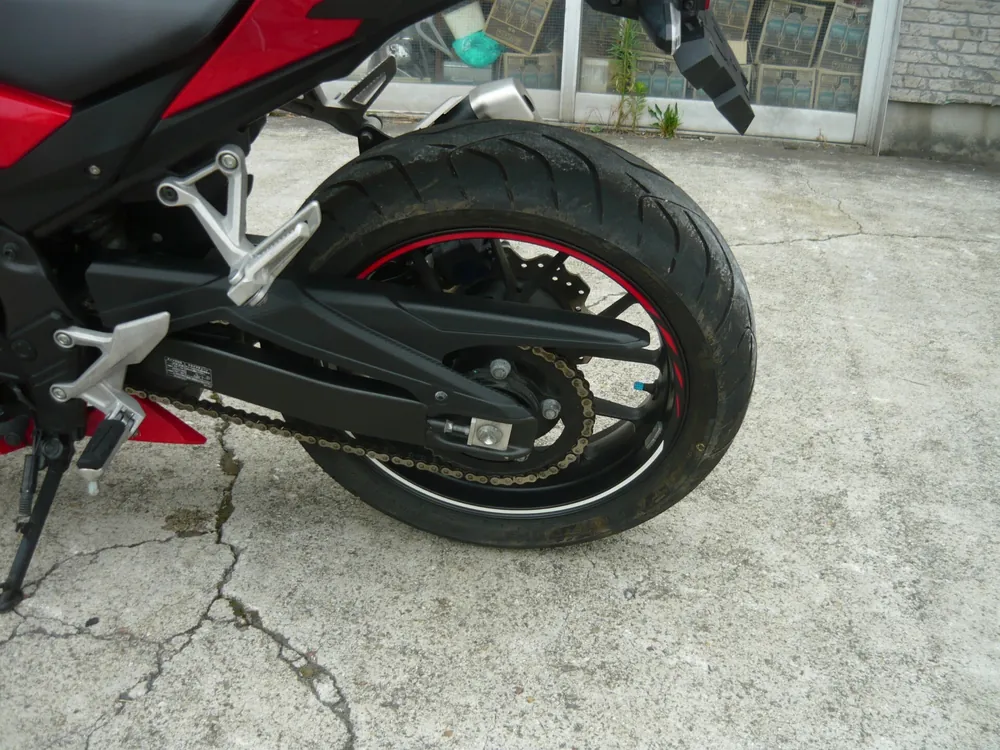 Honda CB400X 2020, red/white, фото 9